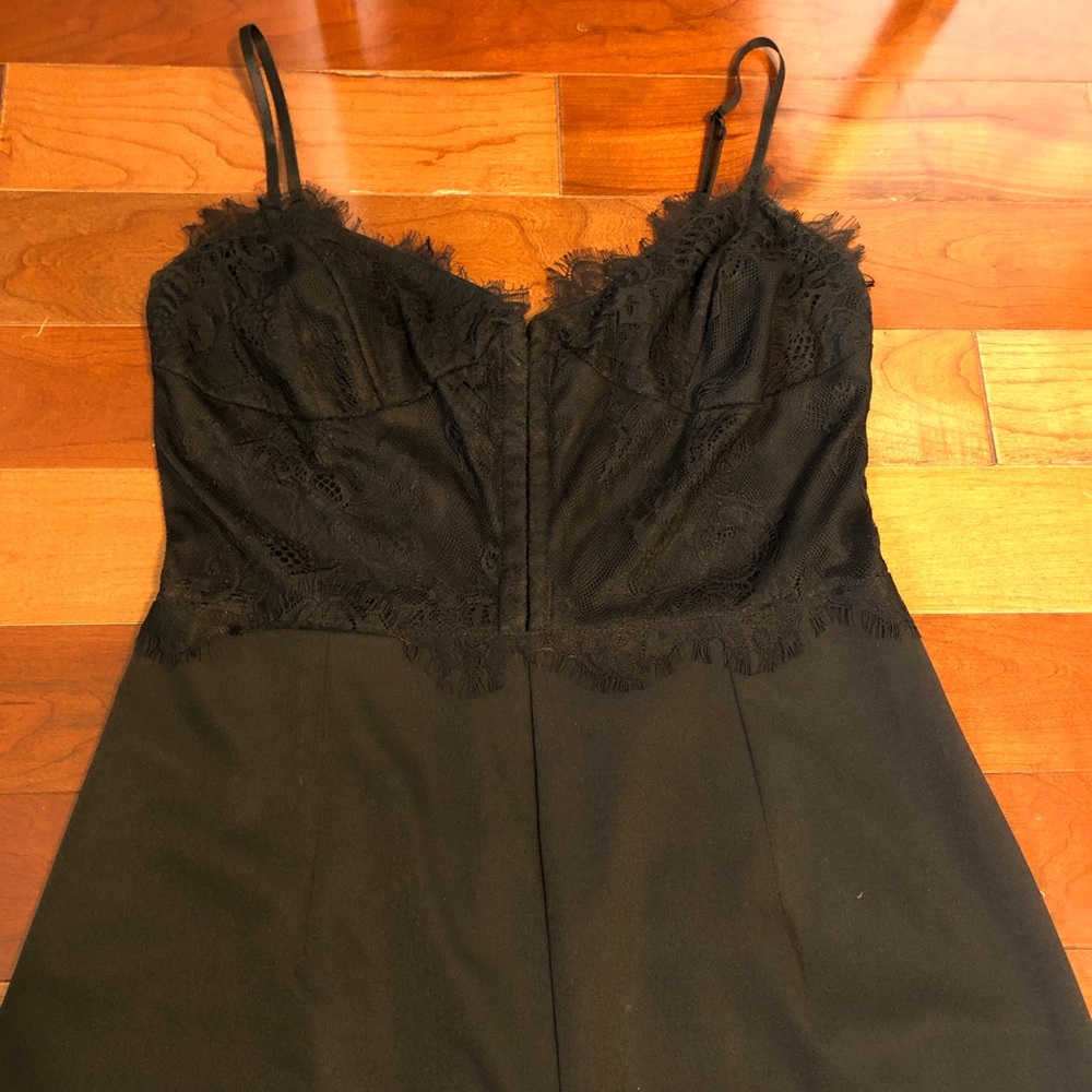 Black Lace Jumpsuit